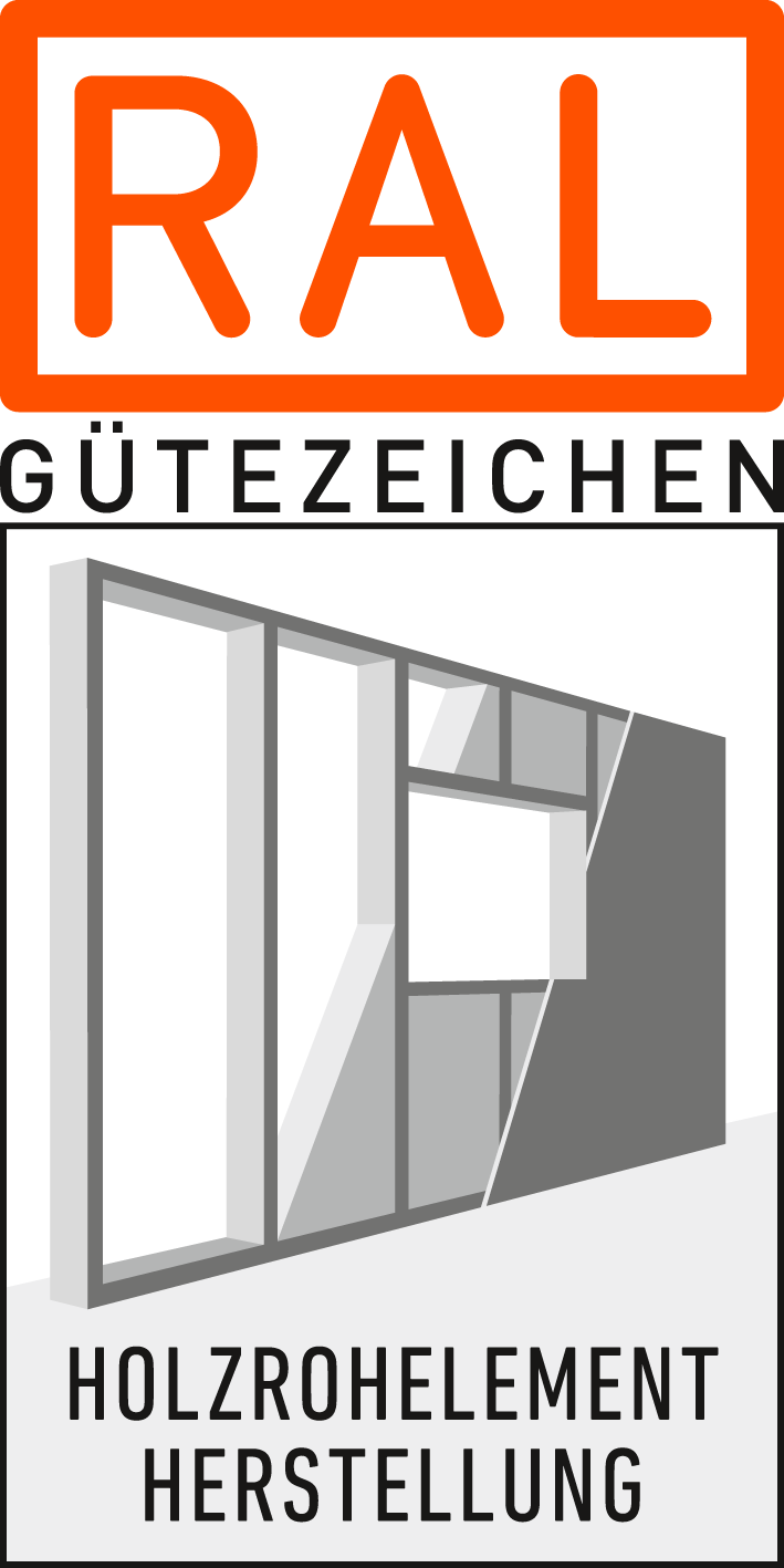 Logo Gütezeichen Holzrohelement Herstellung