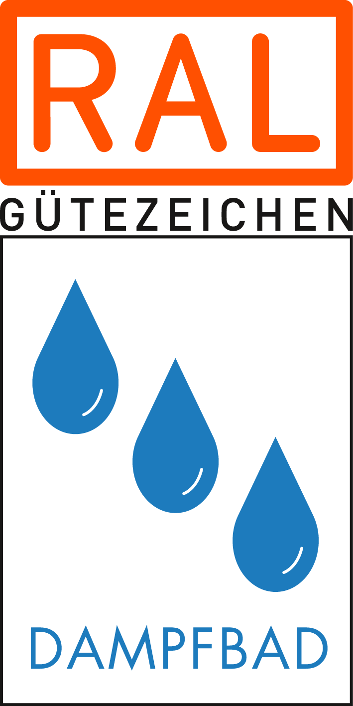 Logo Gütezeichen Dampfbad
