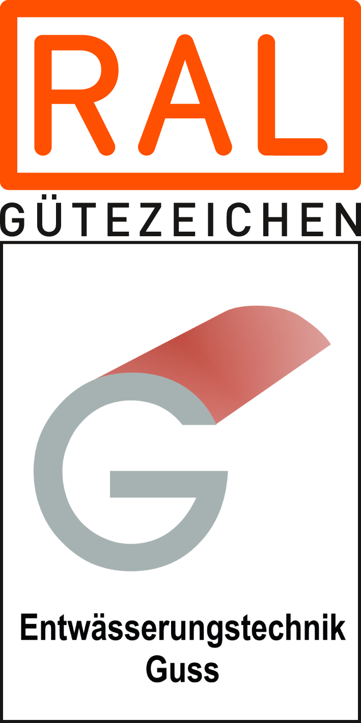 Logo Gütezeichen Entwässerungtechnik Guss