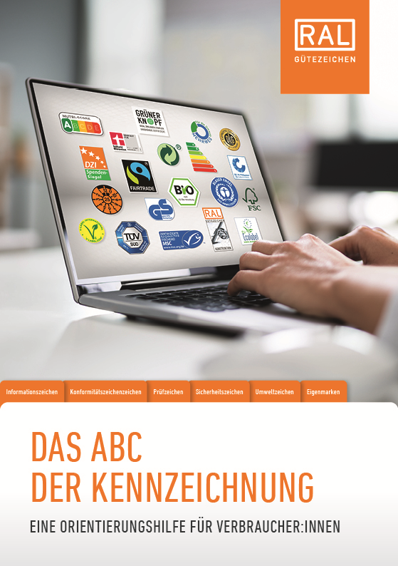 Umschlag der Broschüre ABC der Kennzeichnung