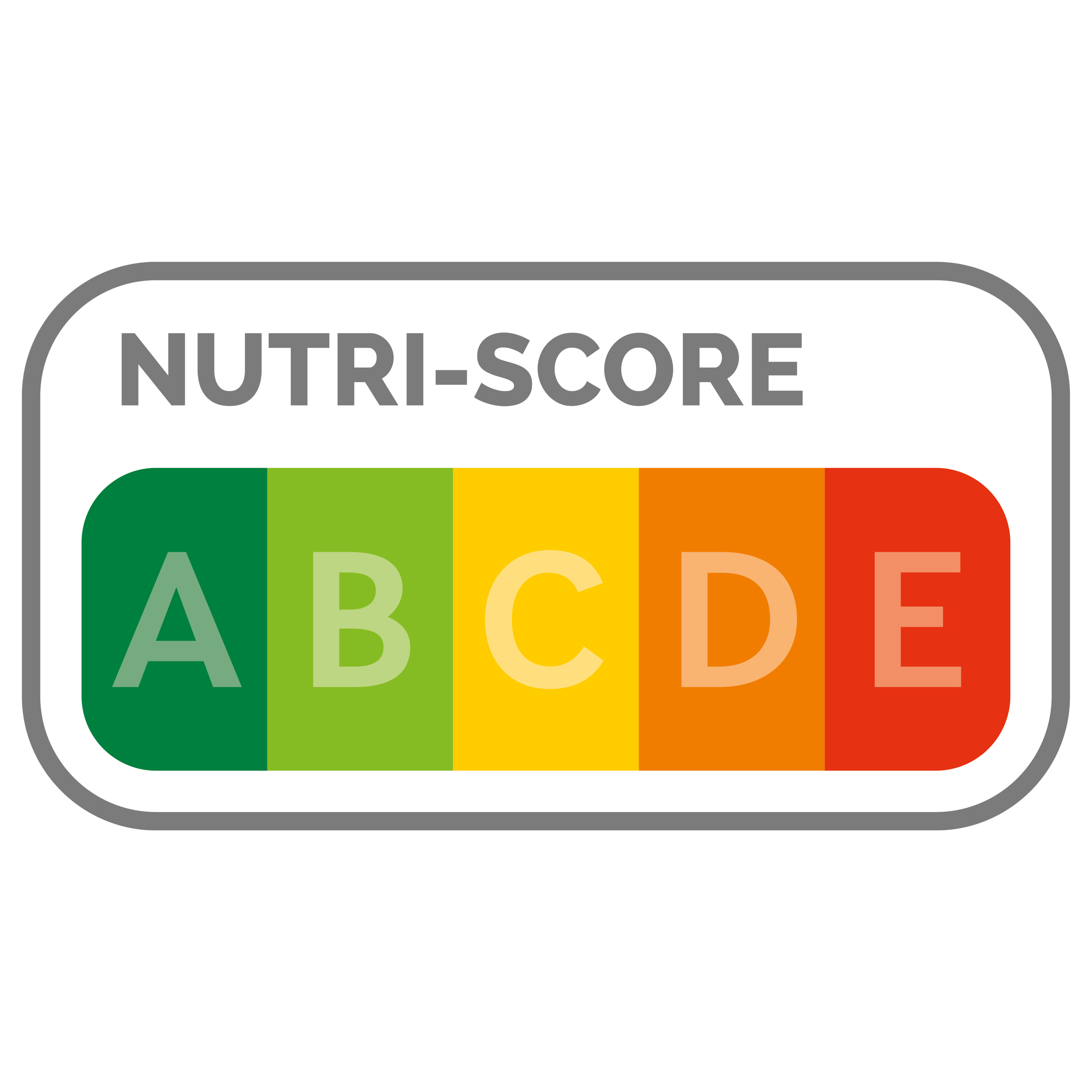 Neutrales Nutri-Score-Logo