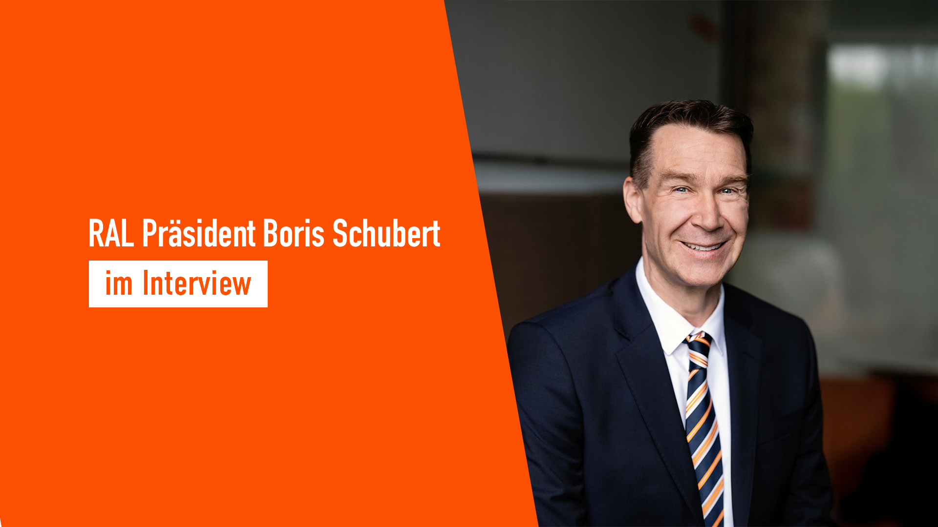 RAL Präsident Boris Schubert im Interview