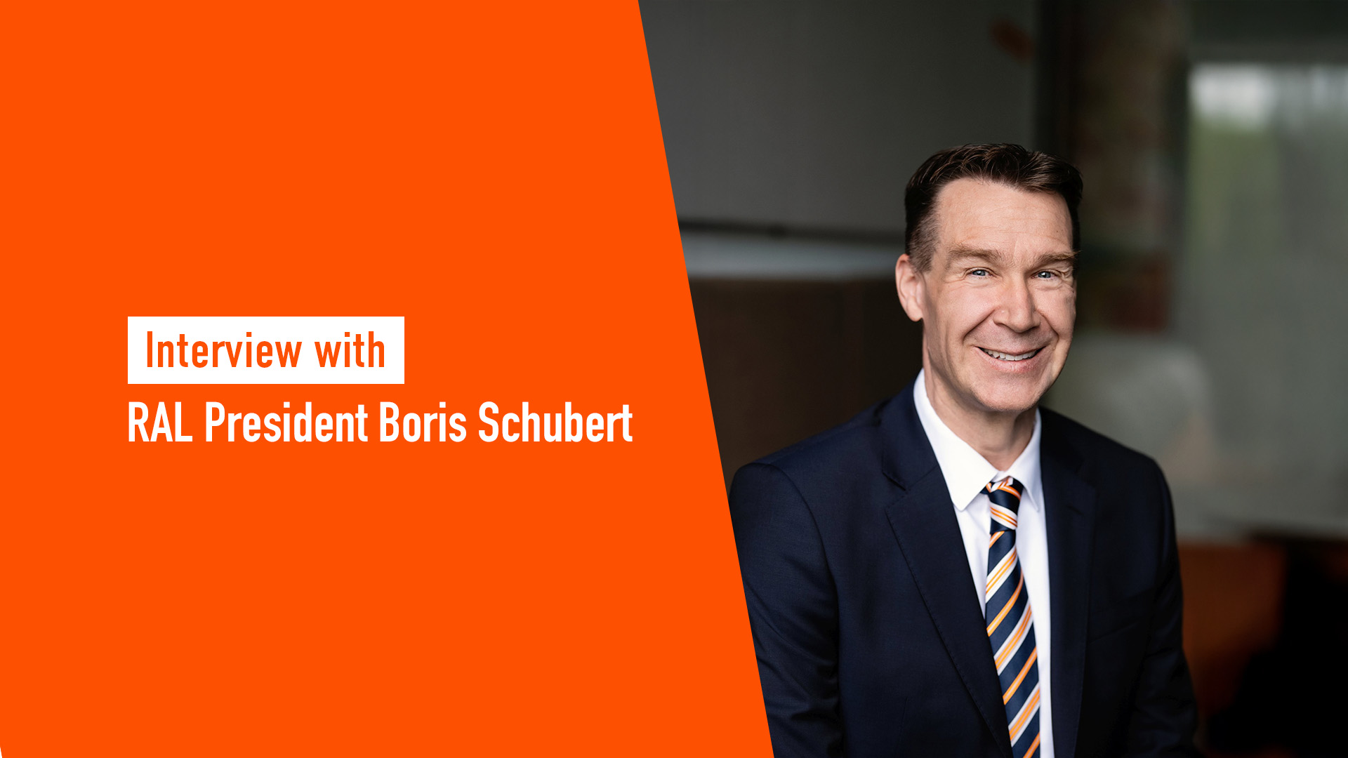 Interview with RAL President Boris Schubert