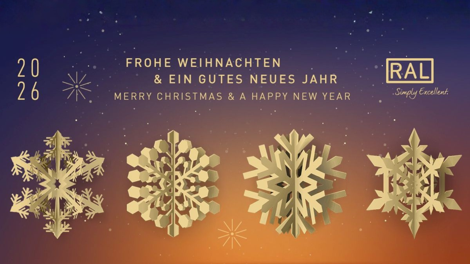 Weihnachtsgruß Frohe Weihnachten und ein gutes neues Jahr
